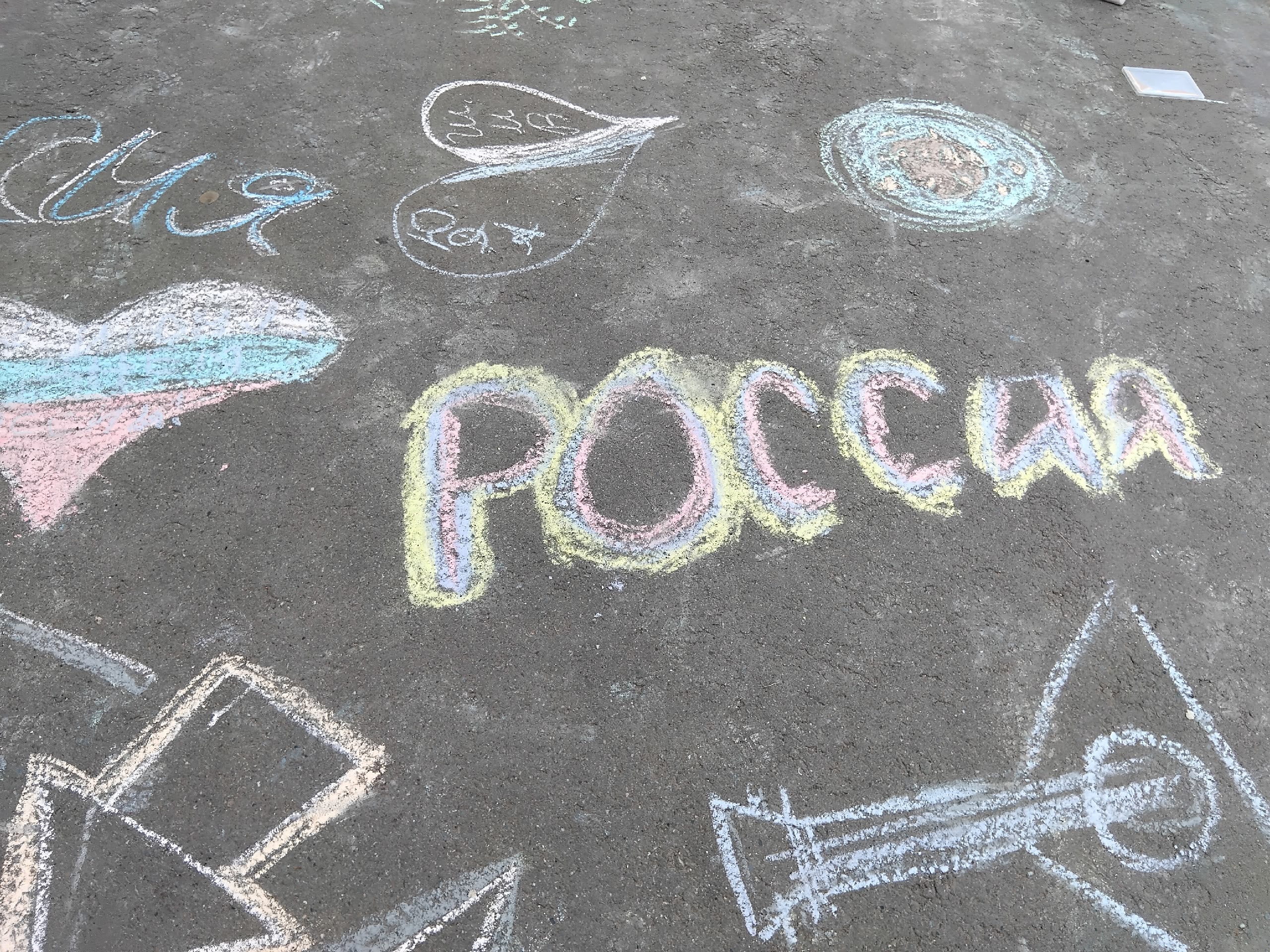 Акция &amp;quot;Россия в рисунках&amp;quot;.