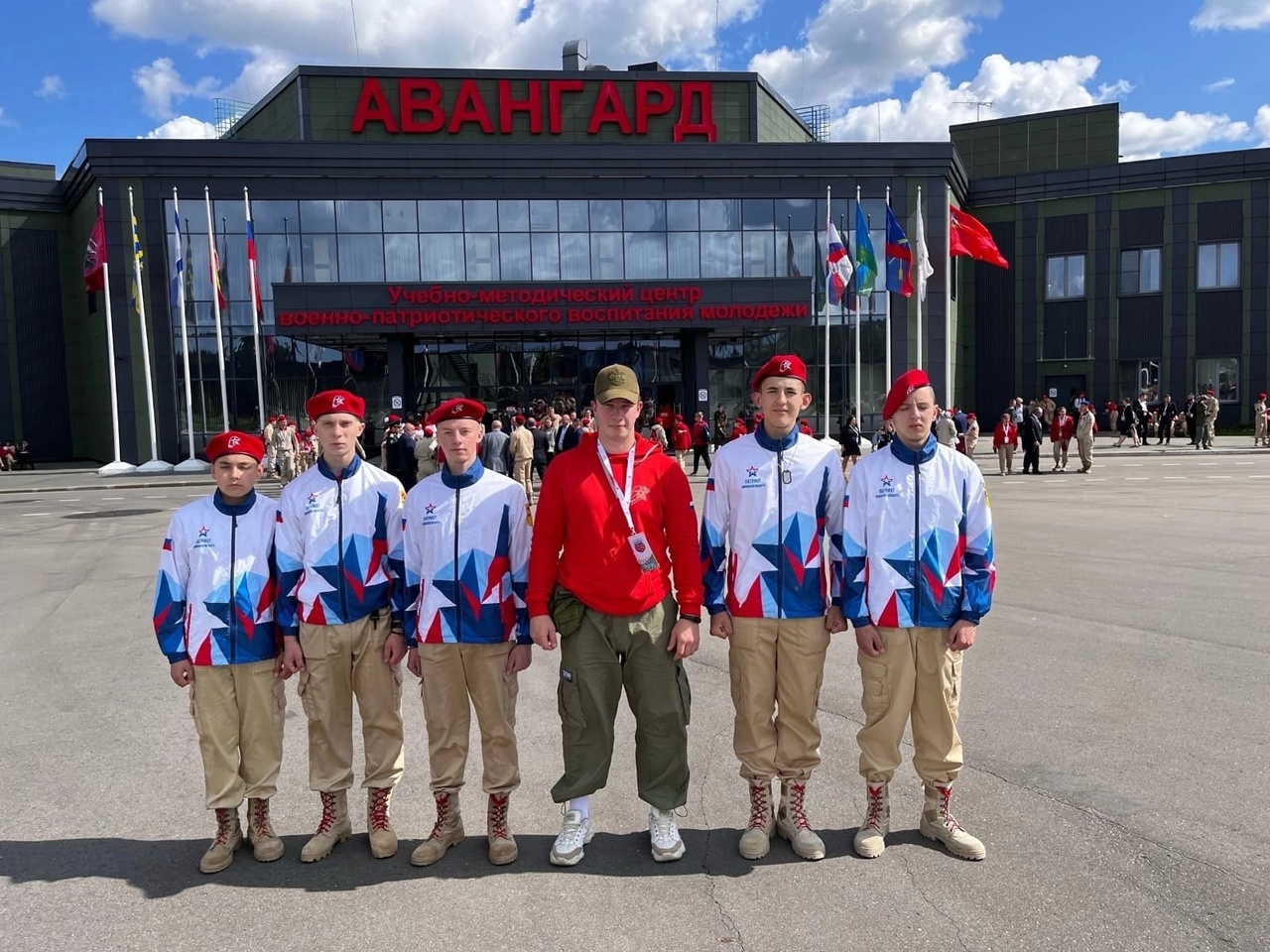 Участие во всероссийском слете движения &amp;quot;Юнармия&amp;quot;.