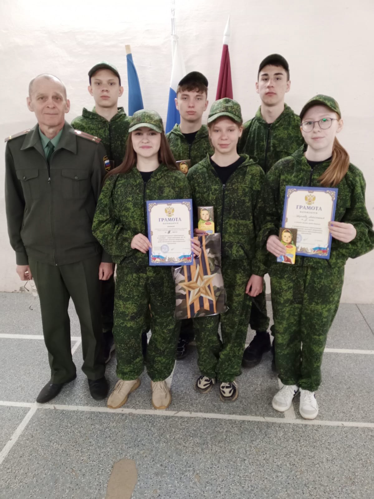 Соревнования по сборке-разборке АК, посвящённые 80-летию Победы..