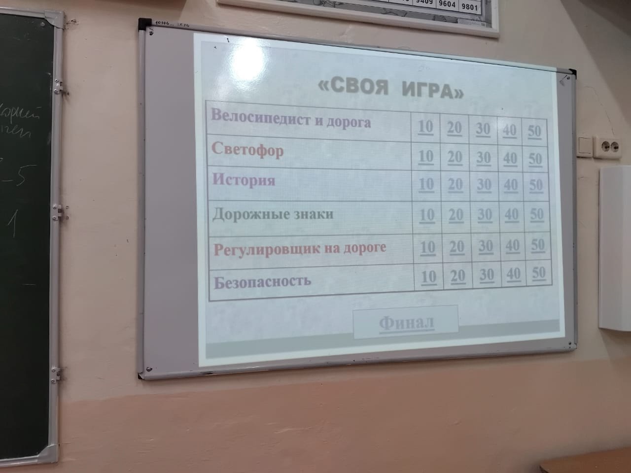 Час дорожной безопасности.