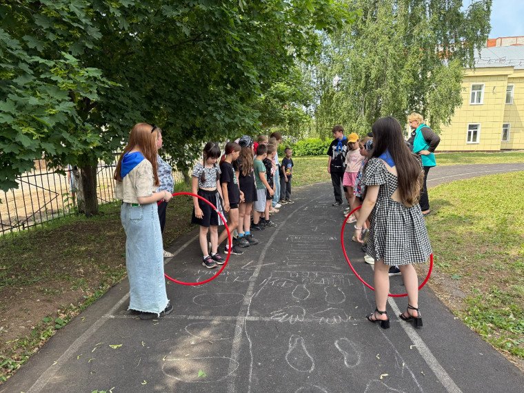 Пожарная эстафета.